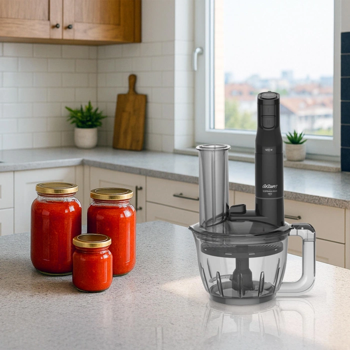 Arzum Soprano Max Neo Blender Seti Siyah AR1187