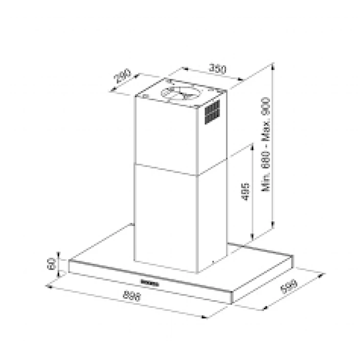 Franke Davlumbaz TALE ADA 905 I XS / 900 325.0552.774