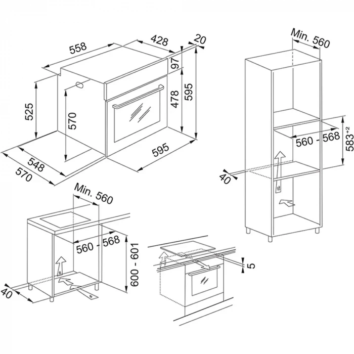 Franke Fırın FSL 86 H XS Inox - 116.0609.446