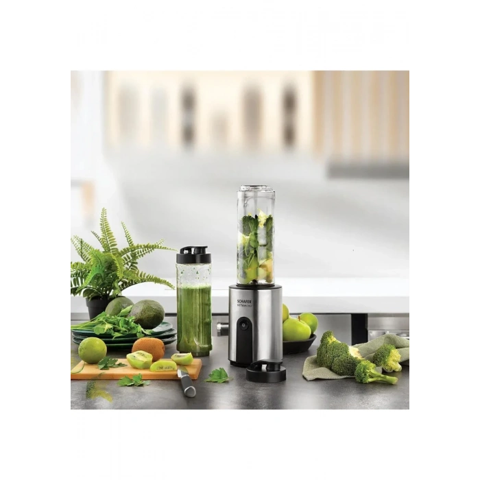 Schafer Vita Mini Blender 4 Parça Inox