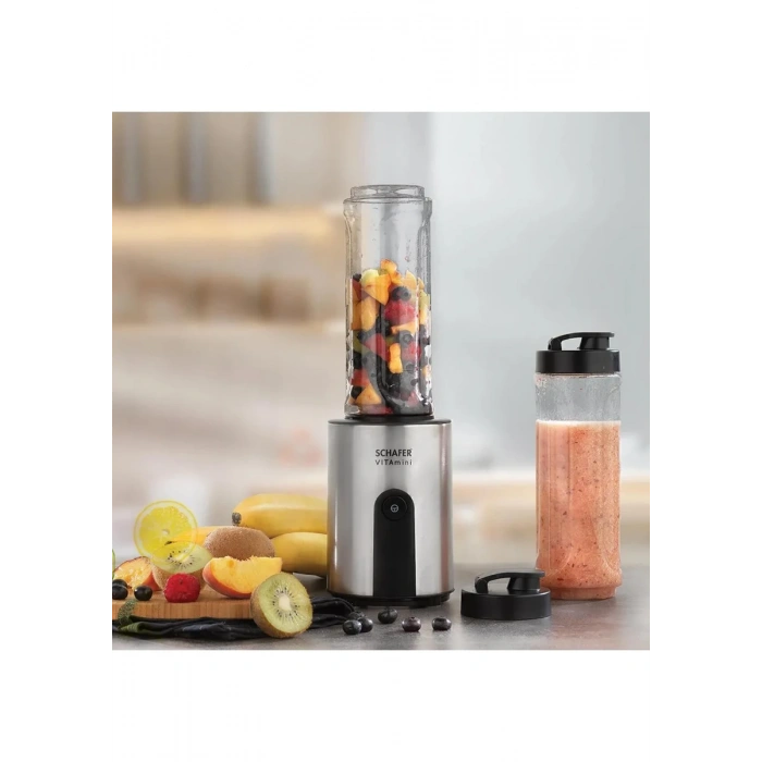 Schafer Vita Mini Blender 4 Parça Inox