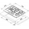 Franke Ocak FHMA 755 4G DCL OY C 106.0572.276