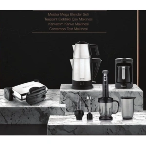 Schafer Kea Elektro Mega Ev Aletleri 4lü Set Inox