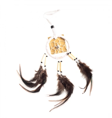 Dream Catcher (Düş Kapanı) Makrome Beyaz