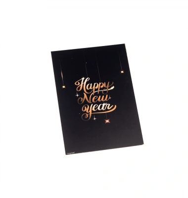 Hapy New Year Motto Kartı