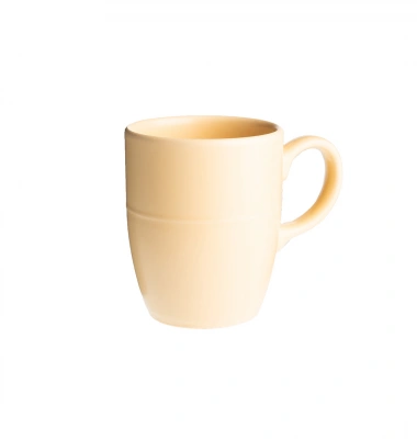 Seramik Açık Sarı Kupa