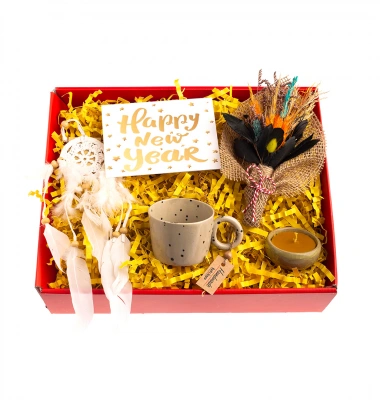 Işıldayan Çiçekler Hediye Kutusu