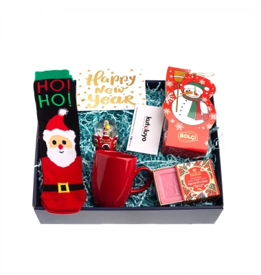 Noel Babalı Hediye Kutusu