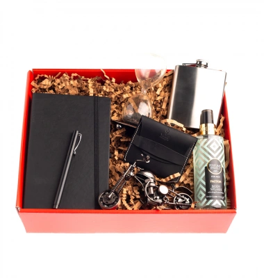 Siyah Dolu Hediye Kutusu