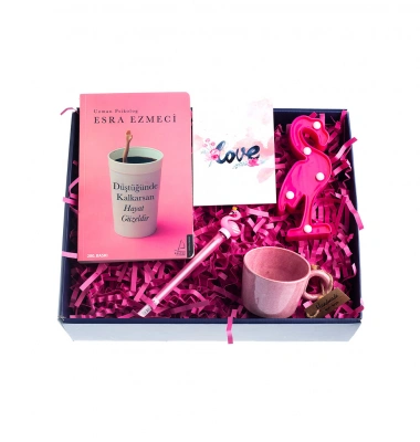 Pembe Aşk Hediye Kutusu