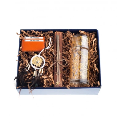 Yaldızlı Kahve Hediye Kutusu