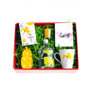 Ananaslı Lamba Hediye Kutusu