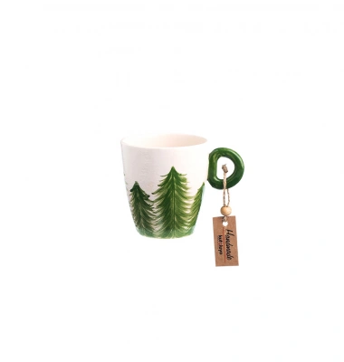 El Yapımı Seramik Kupa