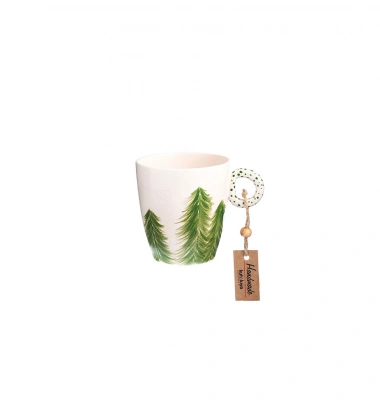 El Yapımı Seramik Kupa