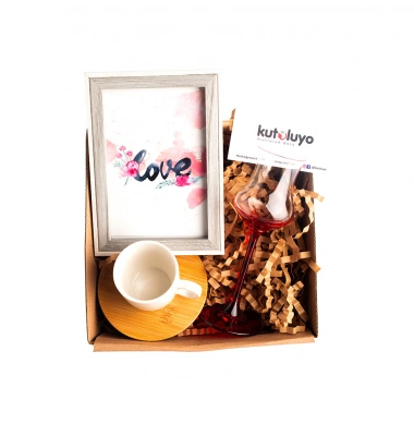 Bambu Fincan Hediye Kutusu