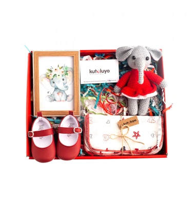 Kırmızı Fil Hediye Kutusu