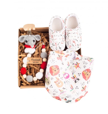 Notalı Papuçlar Hediye Kutusu