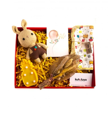 Sevimli Tavşancık Hediye Kutusu