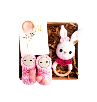Tavşan Bebek Hediye Kutusu