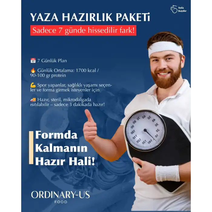 ERKEKLERE ÖZEL YAZA HAZIRLIK PAKETİ