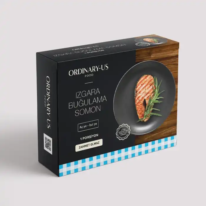 GRILLED STEAMED SALMON 150 gr/1 Serving