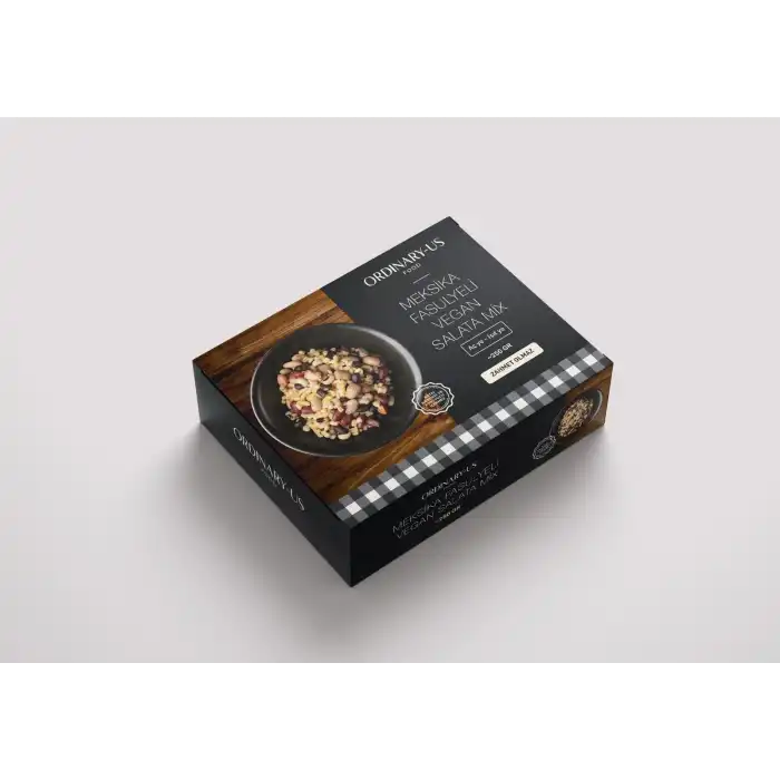 MEKSİKA FASÜLYELİ VEGAN SALATA MİX 250 gr/1 Porsiyon