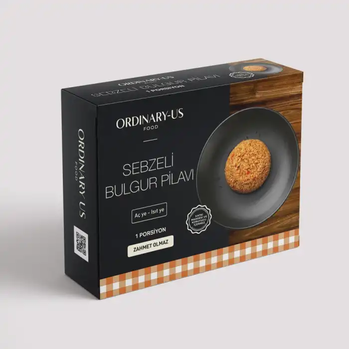 SEBZELİ BULGUR PİLAVI 150 gr/1 Porsiyon