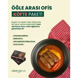 ÖĞLE ARASI OFİS KÖFTE PAKETİ