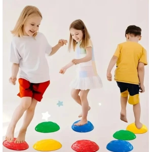 Çocuk Yarım Küre denge Ve Koordinasyon Adası 6 Lı Set