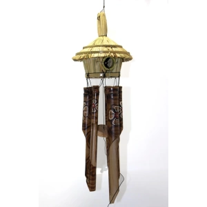 Hasır Kuş Yuvalı Bambu Çan No:20
