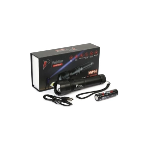 Ps-1600 Süper Parlak Led Zoomlu 5 Mod Su Geçirmez Profesyonel Kamp Bekçi Avcı Feneri
