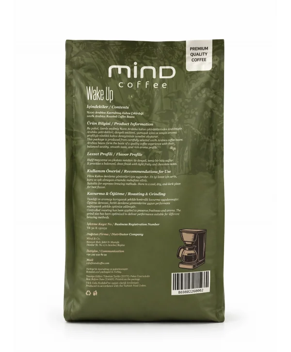 MİND COFFEE FİLTRE KAHVE WAKEUP 250GR