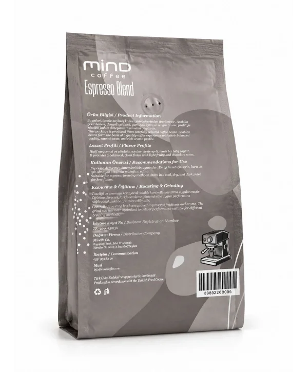 MİND COFFEE PROFESSİONAL ESPRESSO KAHVE 1000 gr