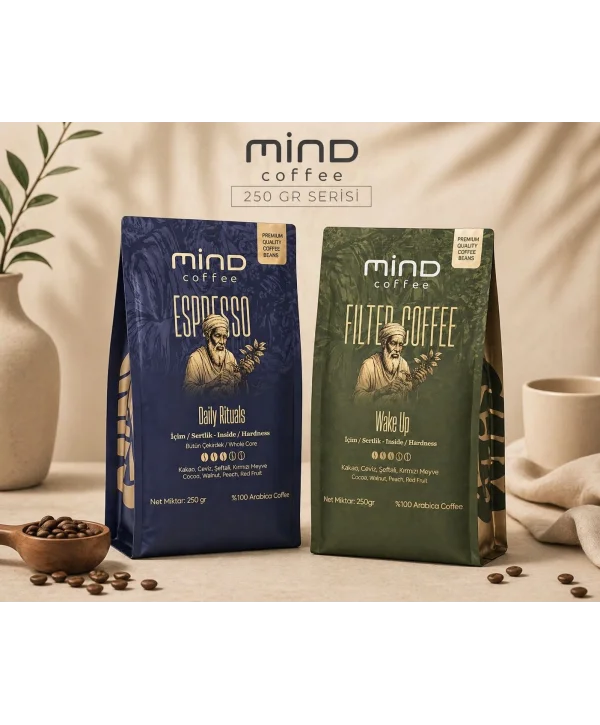 MİND COFFE PREMİUM KAHVE SETİ 250 GR