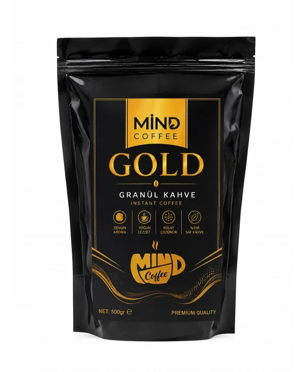 MİND COFFEE GOLD GRANÜL KAHVE 500 GR