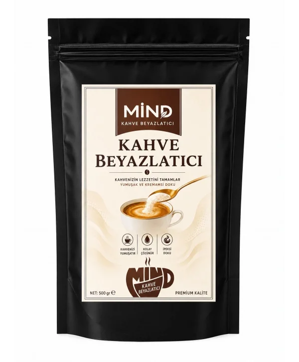 MİND COFFEE KAHVE BEYAZLATICI 1000 GR (TOPTAN)