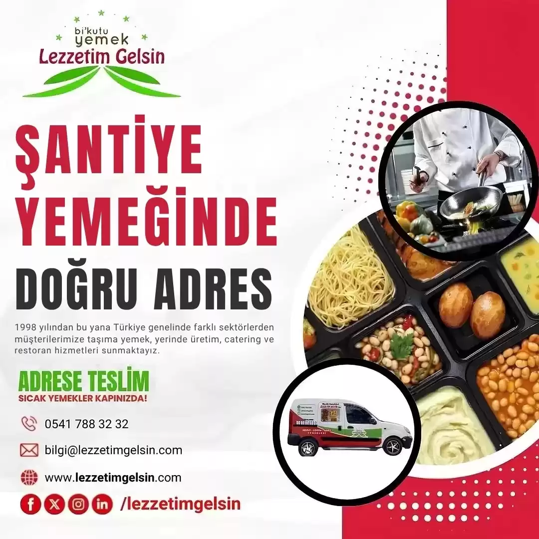 Şantiye Yemek Hizmeti