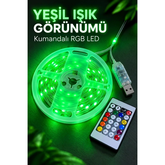 10 Metre Kumandalı Led