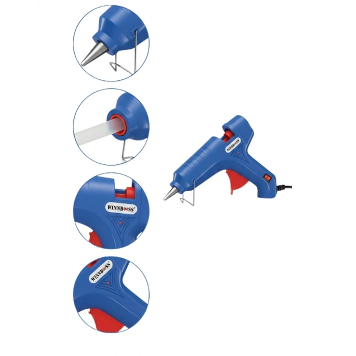 100 W Silikon Tabancası 11 Mm Silikon Uyumlu 5 Adet Hediye Silikon