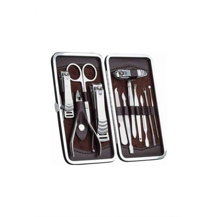 12 Parça El Ayak Temizleme Pense Kir Temizleme Atı Kaş Cımbızı