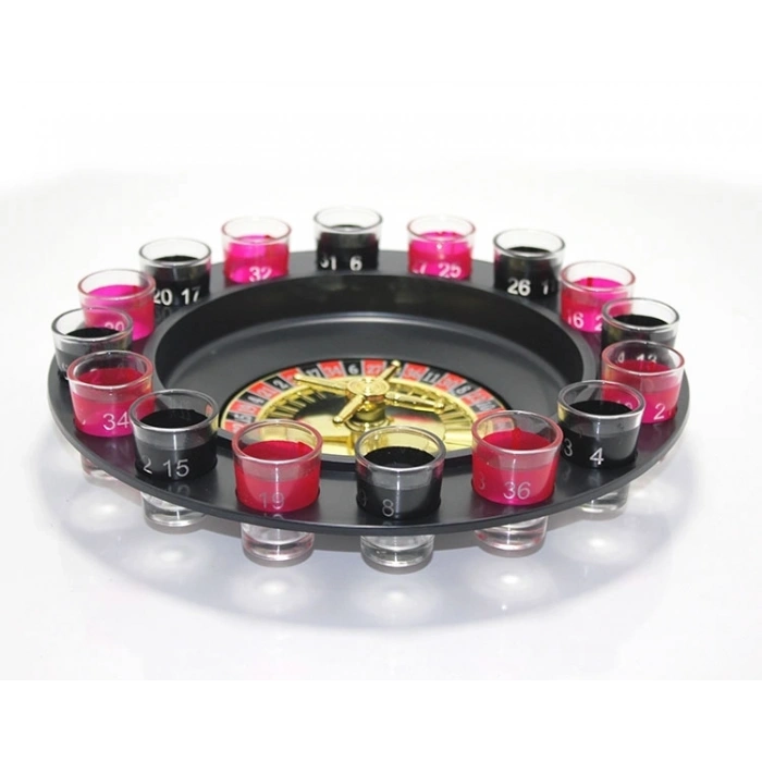 16lı Shot Bardaklı Rulet Oyunu Alk3544
