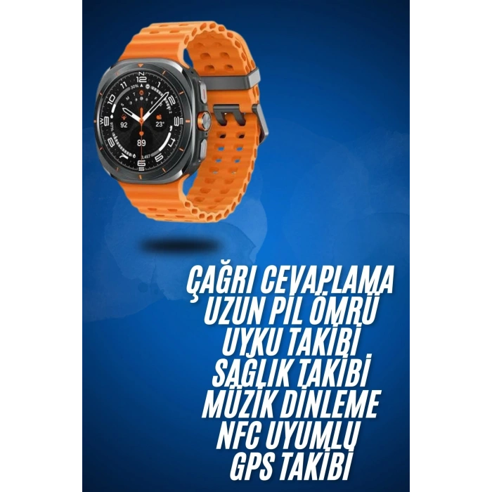 2025 Model Gelişmiş Özellikli Nabız Sensörlü Spor Takibi Yapabilen Titreşimli Saat Yeni Nesil