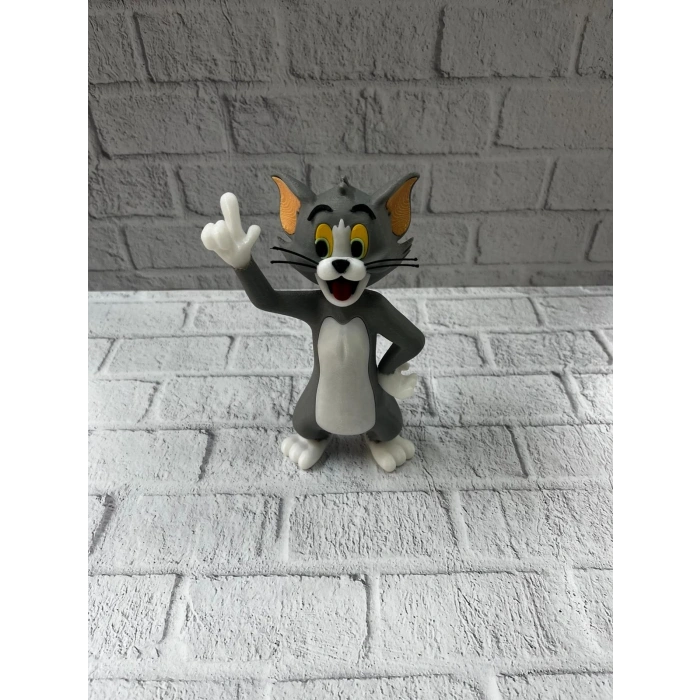 22 Cm Tom Figürü Çizgi Karakter Biblo Koleksiyonluk Dekoratif Obje