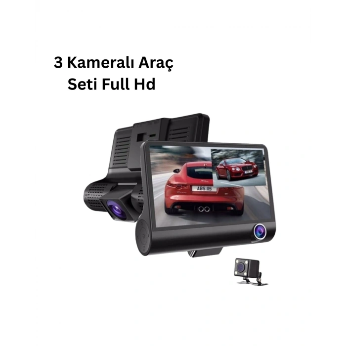 3 Kameralı Araç Dvr