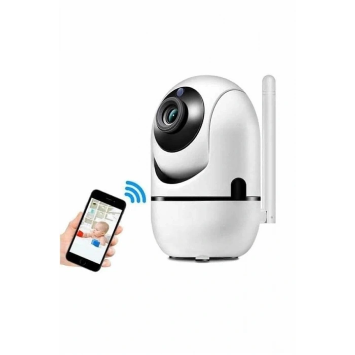 360° Full Hd Akıllı Kamera Hareket Sensörlü Wifi Kamera Çocuk Güvenlik Kamerası