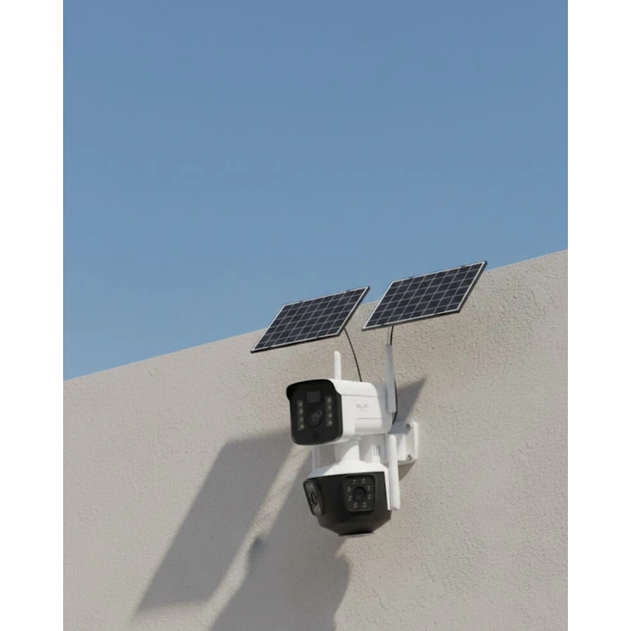 4g Destekli Çift Güneş Panelli Ip Kamera Gece Görüşlü Ve Sesli İletişimli