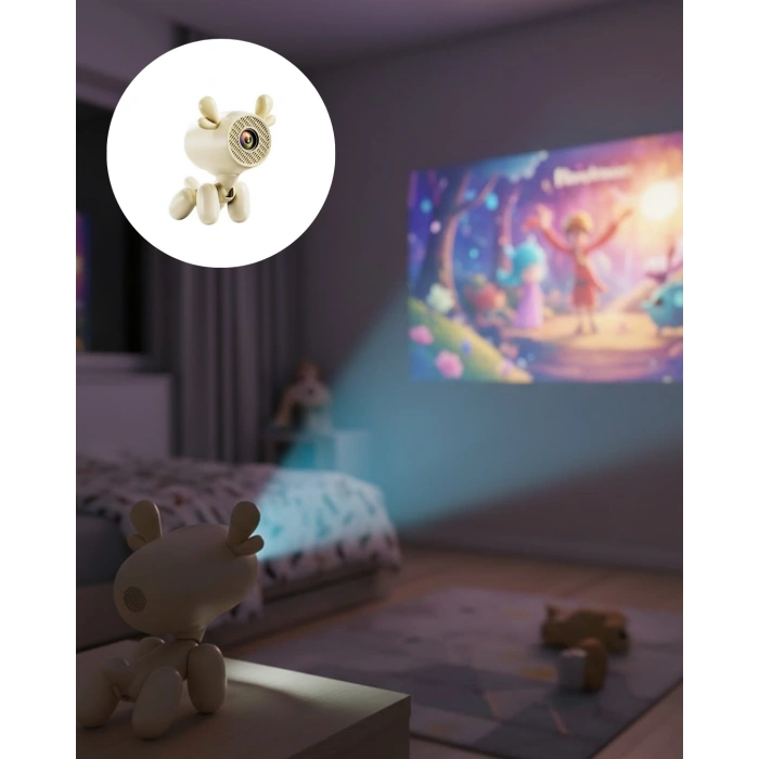 4k İçerik Destekli Akıllı Projeksiyon Wifi Bluetooth Android