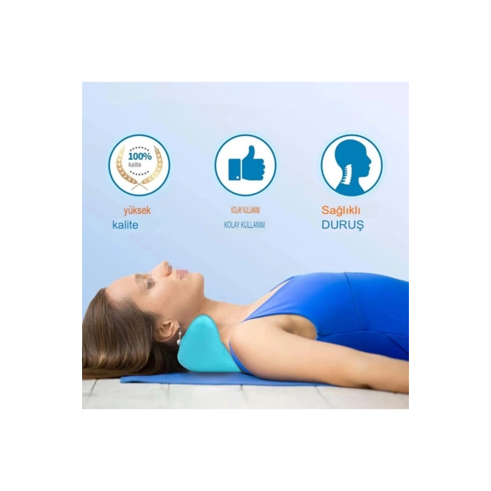 Boyun Hörgücü Ve Kamburluk Önleyen Ortopedik Yastık | Dik Duruş, Sağlıklı Omurga Ve Rahat Uyku Deste