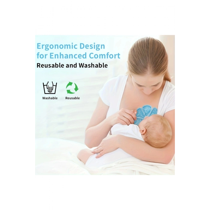 Emziren Anneler İçin 2 Li Jel Göğüs Pedi – Sıcak Ve Soğuk Kullanıma Uygun, Pvc Dolgulu, Ko