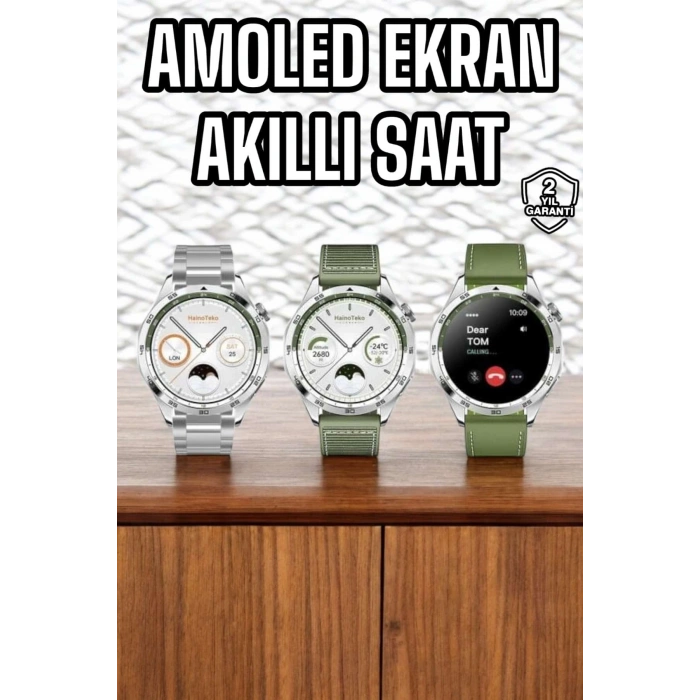 Akıllı Saat Sesli Görüşme Uyku Ve Sağlık Takibi Nfc Uyumlu